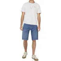 Pepe Jeans pour homme. PM80000444AG Gymdigo Slim Shorts bleu (32), Casuel, Coton, Denim