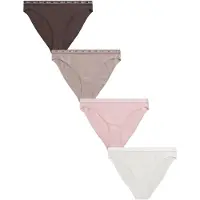 Next Slip sable / chocolat / brocart / rosé