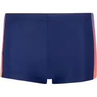 Adidas Maillot de bain de sport 'GRADIENT SWIM' bleu foncé / violet foncé / saumon / orange clair