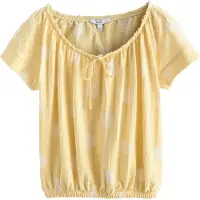 Next T-shirt jaune / jaune clair