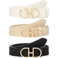 About You Ceinture beige / noir / blanc