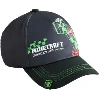 Next Bonnet vert fluo / rouge / noir / blanc