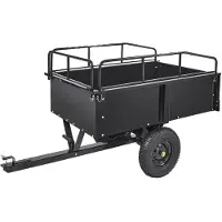 OEM Remorque basculante pour quad, grande capacité, conception conviviale, 12 pieds cubes