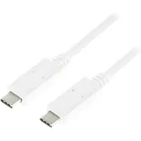 Logilink USB-C - Câble USB-C USB 3.2 Gen2x1 60W 1m Blanc