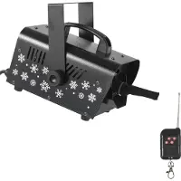 SucceBuy Machine à neige d'une puissance de 1500 W, générateur de neige artificielle pour l'intérieur et l'extérieur, idéal pour les fêtes, les soirées, les décorations de Noël et les événements