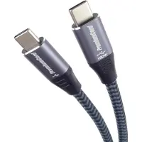 PremiumCord câble USB-C M/M, 100 W, 20 V/5 A, 480 Mbit/s, longueur courte, 2 m (ku31cw2)