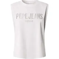 Pepe Jeans Mirari Short Sleeve T-shirt Blanc XS Femme