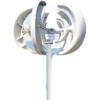 OEM Éolienne verticale, production d'énergie efficace, conception durable, avec régulateur MPPT, 3000 W, 48 V