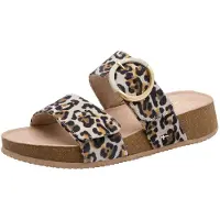 Tamaris Mule marron / noir / blanc