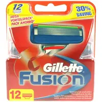Gillette Lames de rasoir de remplacement Fusion 12 pièces