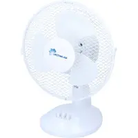 Lifetime Ventilateur de bureau Blanc 22 W 27 x 21 x 35,2 cm