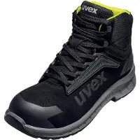 Uvex Chaussures de sécurité 2 trend S3S bottes à lacets noir/jaune 46