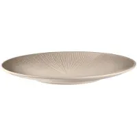 Aps Teller "NERO", Assiettes, Beige
