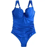 Next Maillot de bain modelant bleu