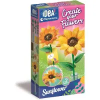 Clementoni Idea : Crée tes propres fleurs - Tournesol
