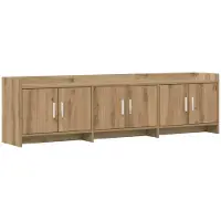 Syfax Meuble TV 168 x 33 x 47 cm Chêne artisanal Bois d'ingénierie