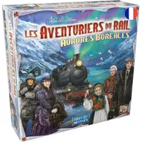 Asmodee Jeu - Les Aventuriers du Rail : Aurores Boreales