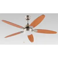 FM Calefacción Vt-130 Ceiling Fan Orange One Size / EU Plug 220V