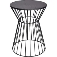 Invicta Table d'appoint 45 cm en métal, design moderne, pour le salon - ACHETER MAINTENANT
