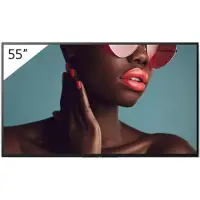 Sony FW-55BZ40L Écran d'affichage numérique Écran plat d'affichage numérique 139,7 cm (55") LCD Wi-Fi 700 cd/m² 4K Ultra HD Noir Android 24/7