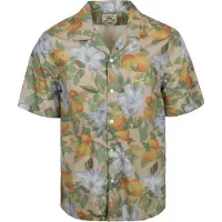 Levi's Sunset No Pocket Camp Short Sleeve Shirt Vert S Homme