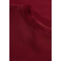 Superdry pour femme. W2012627A Sweat Essential Heritage bordeaux (S), Rouge, Casuel, Coton