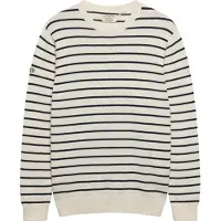 Superdry Pull-over écru / bleu marine