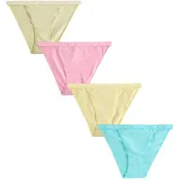 Next Slip bleu clair / jaune / vert pastel / rose clair