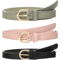 About You Ceinture vert clair / rose / noir