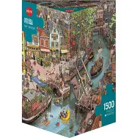Heye Puzzle 1500 pz Triangolare - Say Cheese , Göbel/Knorr