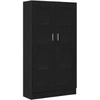 vidaXL Bibliothèque Chêne noir 82.5 x 30.5 x 150 cm Bois d'ingénierie
