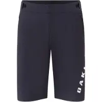 Oakley Apparel Free Ride Lined Shorts With Chamois Noir 40 Homme