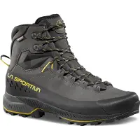 La Sportiva - Chaussures de marche d'approche en GORE-TEX - TX5 Evo Mid GTX Carbon/Yellow pour Homme en Cuir - Taille 43,5 - Noir