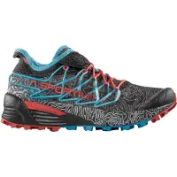 La Sportiva Mutant Woman, Course en montagne, Femme, Chaussures, Basse, K00B02 Noir/Bleu Malibu, 41,5 -