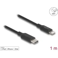 DeLOCK Câble de données et de charge Slim Delock USB Type-C vers Lightni