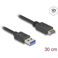 DeLOCK USB 10 Gbps Kabel USB Typ-E Key A 20 Pin Stecker30cm