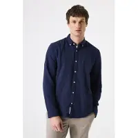 Garcia K51284 Long Sleeve Shirt Bleu 2XL Homme