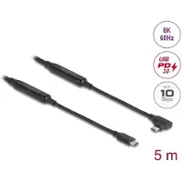 DeLOCK Aktives 10 Gbps Kabel USB Type-C St zu St gew. rechts