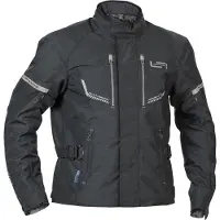 Lindstrands Veste textile imperméable pour moto Lomsen, noir, 52
