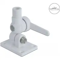 DeLOCK Support d'antenne pour antennes de bateau avec rotule ABS - Del