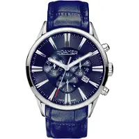 Roamer Montre pour homme 508837 41 40 05 bleu marine classique
