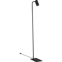 Lyora Lampe de lecture noire et dorée Mono