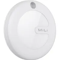 Mili Traqueur D'objets Mitag + Leather Case Blanc - 4 Pièces (mi-3264) Localisateur