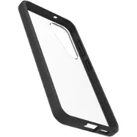 Otterbox React (Samsung Galaxy S25), Coque pour téléphone portable, Noir, Transparent