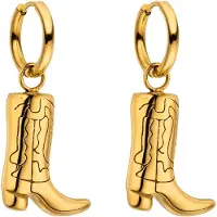 Purelei Boucles d'oreilles 'Boots' or