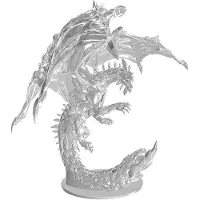 WizKids D&D Nolzur's Marvelous Miniatures - Miniatures non peintes - Dragon adulte améthyste - 38 cm