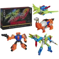 Hasbro Age Of The Primes Dinobot Swoop & Dinobot Sludge Figure 19 Cm Multicolore