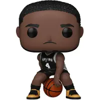 Funko POP! NBA POP ! Basketball Vinyl Figur San Antonio Spurs : De'Aaron Fox (2025 Icon Edition Uniform) 9 cm