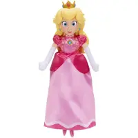 JAKKS Pacific Peluche Princesse Peach du film Super Mario Galaxy, 23 cm