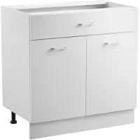 Vevor Meuble bas de cuisine de style Shaker, 79 cm (L) x 48 cm (P) x 81 cm (H), à monter soi-même, avec tiroir